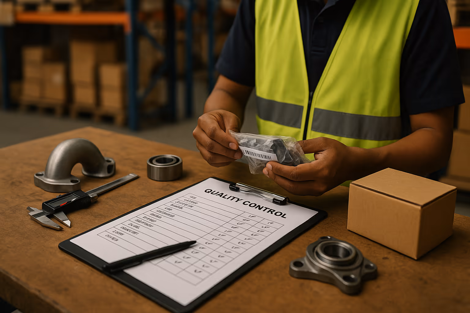 Header artikel Checklist QC Saat Spare Part Datang Sebelum Dipasang